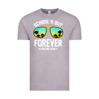 Vintage Zinc school out forever retired teacher retro summer Vintage Tee - artisFamous