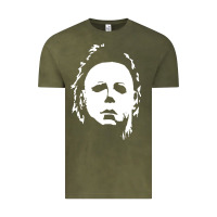 Vintage Olive halloween horror myers Vintage Tee - artisFamous