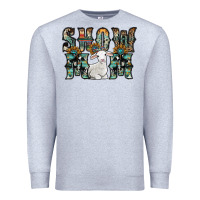 Heather Grey show mom sheep Premium Sweatshirt - SublimationCraftShop