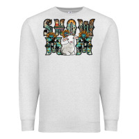 Oatmeal Heather show mom sheep Premium Sweatshirt - SublimationCraftShop
