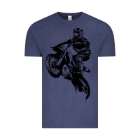 Vintage Denim motocross dirt bike design got dirt Vintage Tee - artisFamous