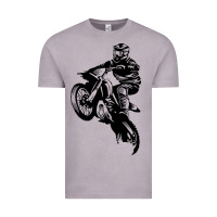 Vintage Zinc motocross dirt bike design got dirt Vintage Tee - artisFamous