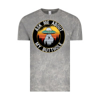 Cloud Rock ask me about my butthole ufo Vintage Tee - artisFamous