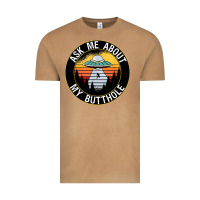 Vintage Camel ask me about my butthole ufo Vintage Tee - artisFamous