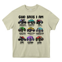 Mossy god says i am Heavy Core Tee - MaliasSmallBusiness