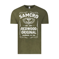 Vintage Olive samcro redwood original Vintage Tee - artisFamous