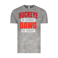 Cloud Rock buckeye on saturday Vintage Tee - artisFamous