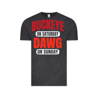 Vintage Black buckeye on saturday Vintage Tee - artisFamous