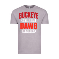 Vintage Zinc buckeye on saturday Vintage Tee - artisFamous