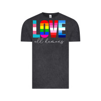 Vintage Black lgbt pride rainbow love lgbtq pride Vintage Tee - artisFamous