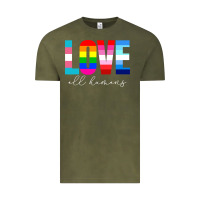 Lgbt Pride Rainbow Love Lgbtq Pride Vintage Tee | Teevron