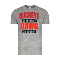 Cloud Rock buckeye on saturday Vintage Tee - artisFamous