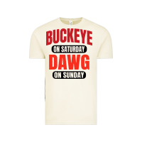 Vintage Arctic buckeye on saturday Vintage Tee - artisFamous