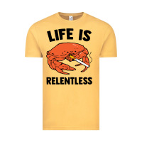 Vintage Mustard crab life is relentless Vintage Tee - artisFamous