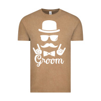 Vintage Coffee groom bachelor party Vintage Tee - artisFamous