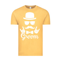 Vintage Mustard groom bachelor party Vintage Tee - artisFamous