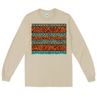 Mushroom tooled leather and aztec Long Sleeve Tee - TumblerDesignByShophia