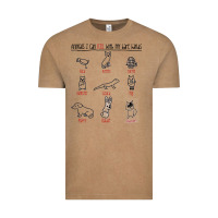 Vintage Coffee animals i can kill with my bare hands Vintage Tee - artisFamous