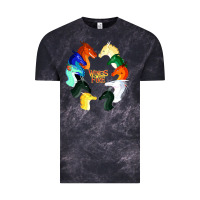 Cloud Black wings of fire Vintage Tee - artisFamous