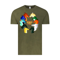 Vintage Olive wings of fire Vintage Tee - artisFamous