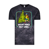Cloud Black snort pines not lines funny boy going to school vintage Vintage Tee - artisFamous