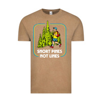 Vintage Coffee snort pines not lines funny boy going to school vintage Vintage Tee - artisFamous