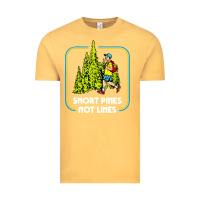 Vintage Mustard snort pines not lines funny boy going to school vintage Vintage Tee - artisFamous