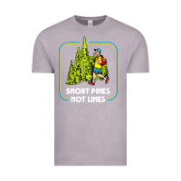 Vintage Zinc snort pines not lines funny boy going to school vintage Vintage Tee - artisFamous