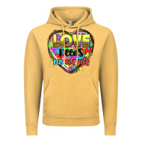 Vintage Mustard love needs no words Vintage Hoodie - NancyCooperArtShop