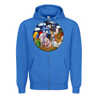 True Royal Farm And Pig Zipper Hoodie - FaDigitalArtStudio