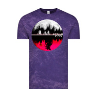 Cloud Purple stranger kids bikes Vintage Tee - artisFamous