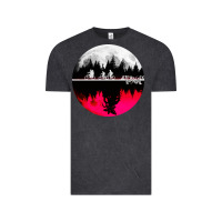 Vintage Black stranger kids bikes Vintage Tee - artisFamous
