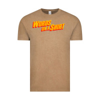 Vintage Coffee words on a shirt Vintage Tee - artisFamous