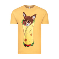 Vintage Mustard funny chihuahua dog burrito food tee Vintage Tee - artisFamous