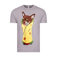 Vintage Zinc funny chihuahua dog burrito food tee Vintage Tee - artisFamous