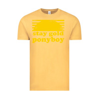 Vintage Mustard stay gold ponyboy the outsiders movie book Vintage Tee - artisFamous