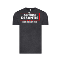 Vintage Black desantis governor keep florida free Vintage Tee - artisFamous