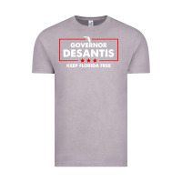 Vintage Zinc desantis governor keep florida free Vintage Tee - artisFamous
