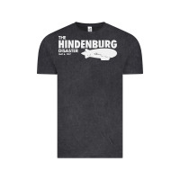 Vintage Black airship blimp dirigible   the hindenburg disaste Vintage Tee - artisFamous