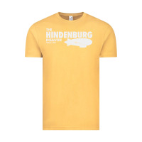 Vintage Mustard airship blimp dirigible   the hindenburg disaste Vintage Tee - artisFamous