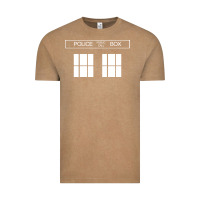 Vintage Coffee the blue box t shirt doctor doc dalek bbc bow tie tv tenth eleventh wh Vintage Tee - artisFamous