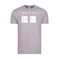 Vintage Zinc the blue box t shirt doctor doc dalek bbc bow tie tv tenth eleventh wh Vintage Tee - artisFamous
