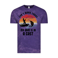 Cloud Purple dad fishing Vintage Tee - artisFamous