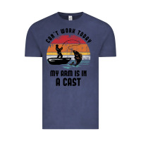 Vintage Denim dad fishing Vintage Tee - artisFamous