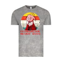Cloud Rock retro style technoblade merch cosplay Vintage Tee - artisFamous