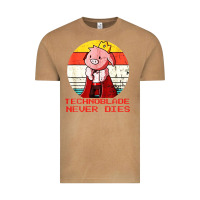 Vintage Camel retro style technoblade merch cosplay Vintage Tee - artisFamous