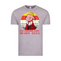 Vintage Zinc retro style technoblade merch cosplay Vintage Tee - artisFamous