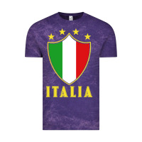 Cloud Purple italia   italia Vintage Tee - artisFamous