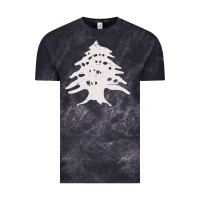 Cloud Black retro lebanon cedar  lebanese Vintage Tee - artisFamous