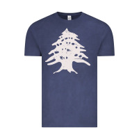 Vintage Denim retro lebanon cedar  lebanese Vintage Tee - artisFamous